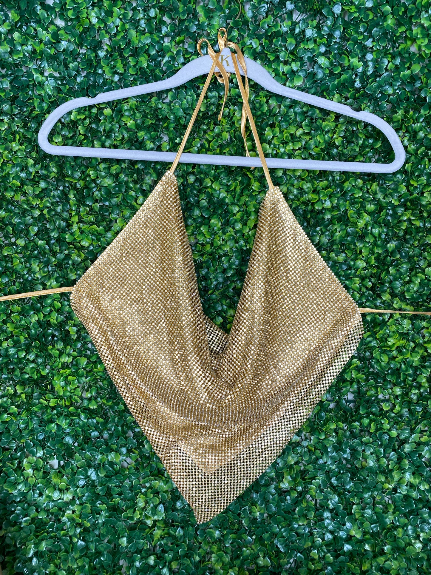 Arabe Halter Diamante