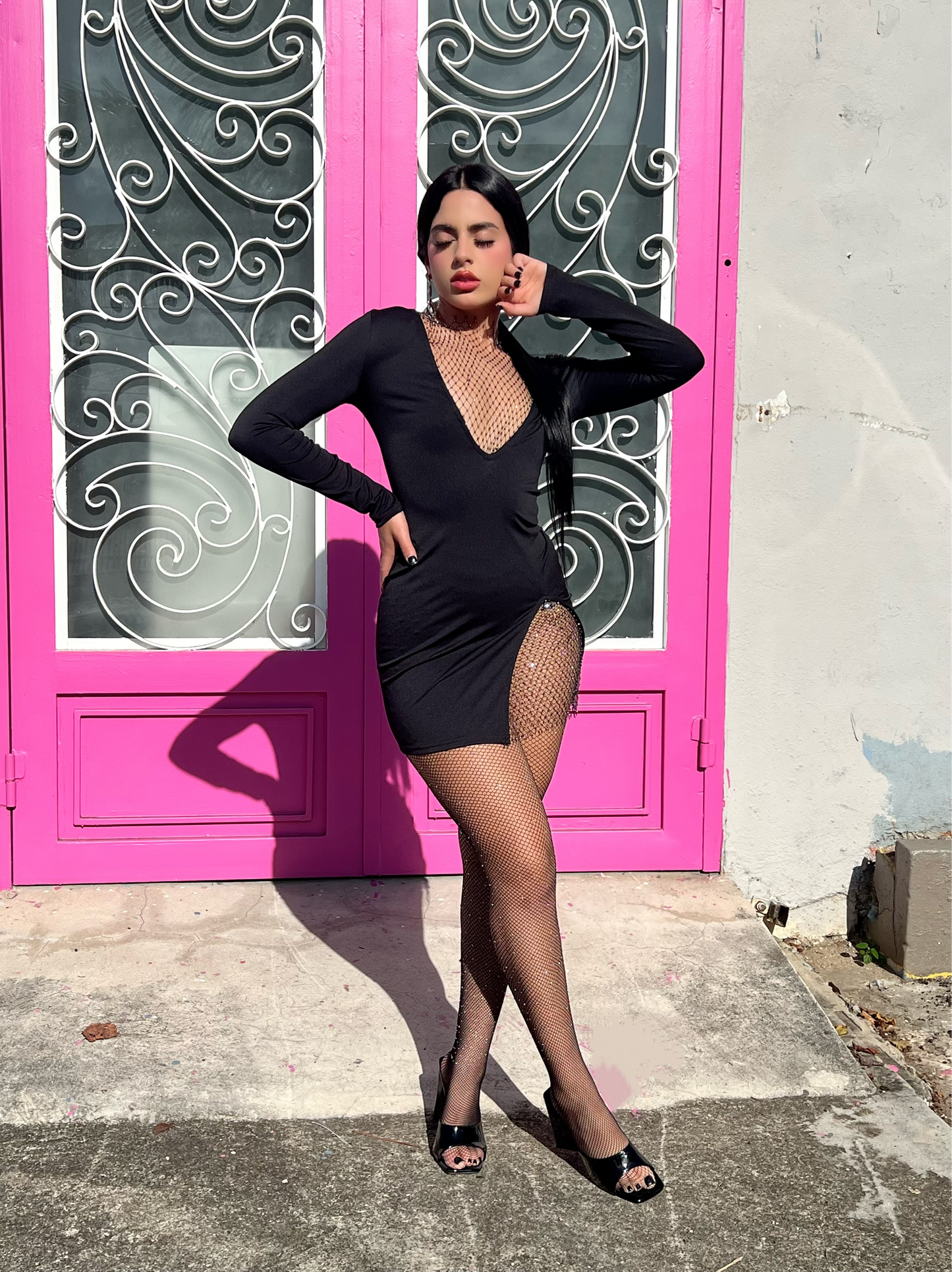 Medias Glitter disfraz