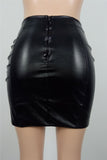 Leather skirt SMALL